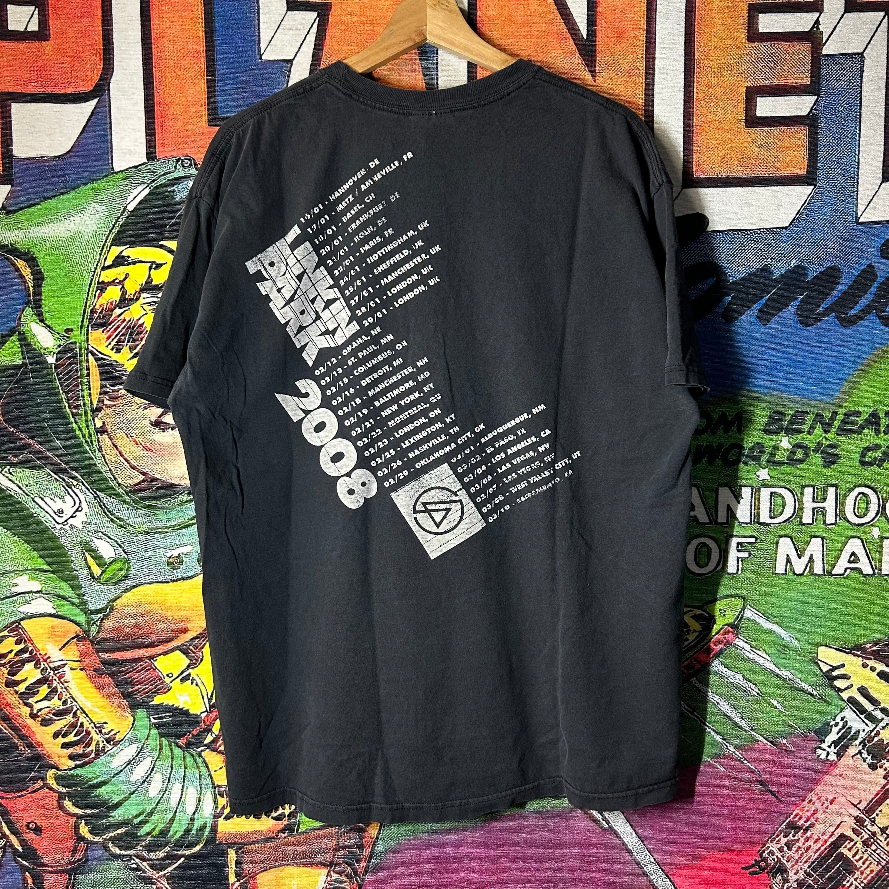 Vintage Y2K Linkin Park 2008 Tour Tee Size XL Size US XL / EU 56 / 4 - 2 Thumbnail