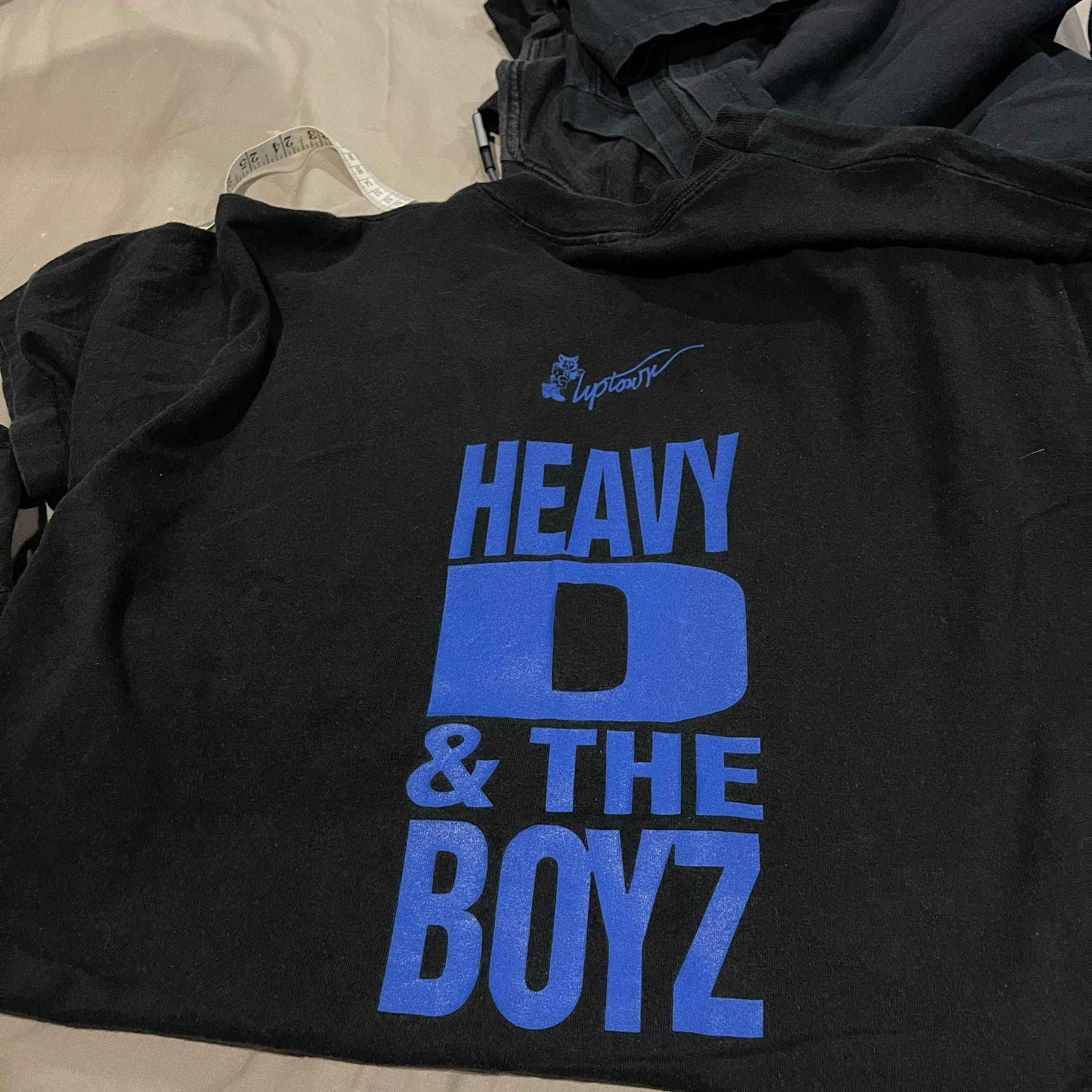 Band Tees × Rap Tees × Vintage Vintage 90s Heavy D & the Boyz Shirt Size US XL / EU 56 / 4 - 4 Thumbnail