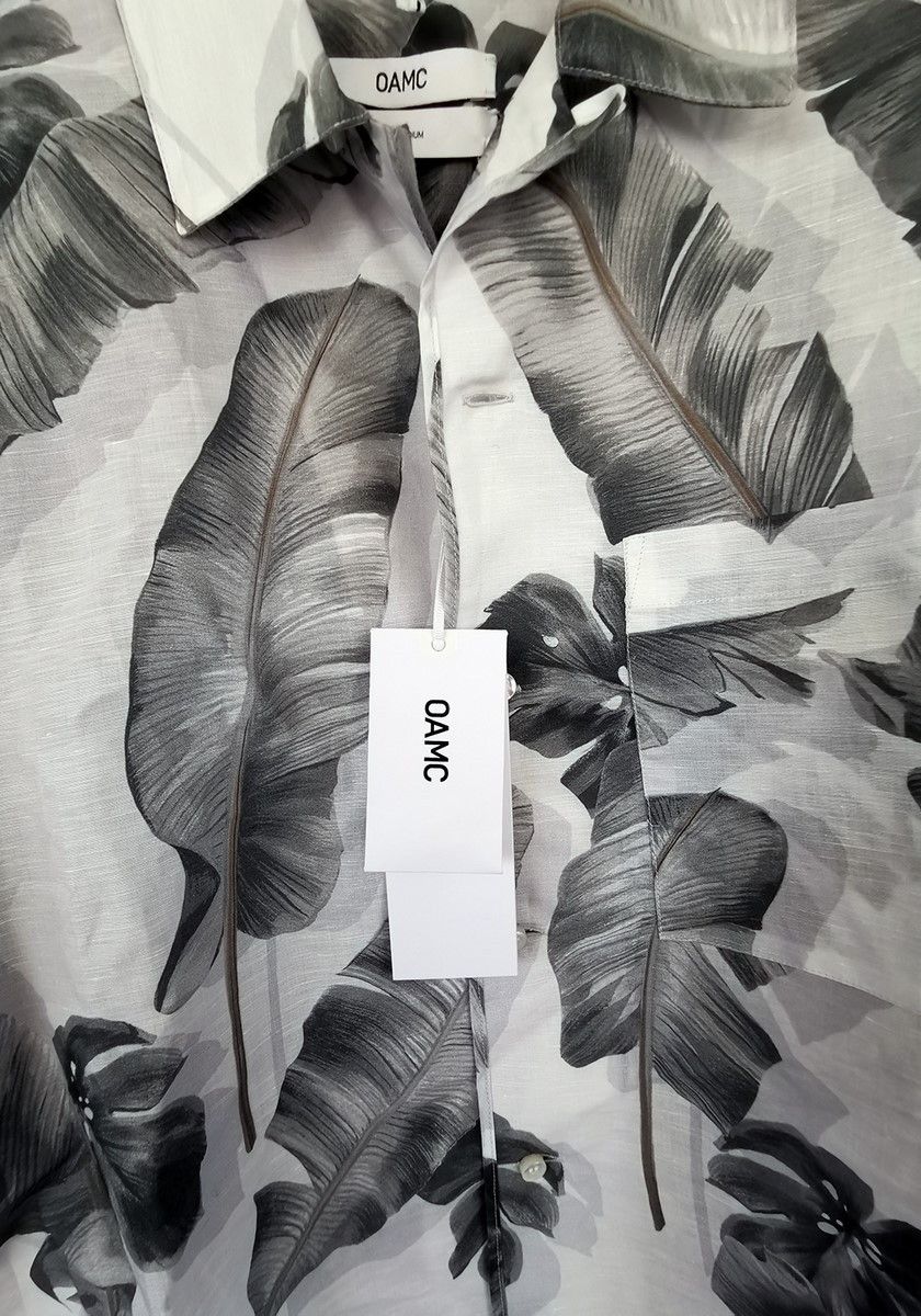 OAMC OAMC TROPIC COTTON LINEN SHORT SLEEVES SHIRT - New with tags Size US M / EU 48-50 / 2 - 7 Thumbnail