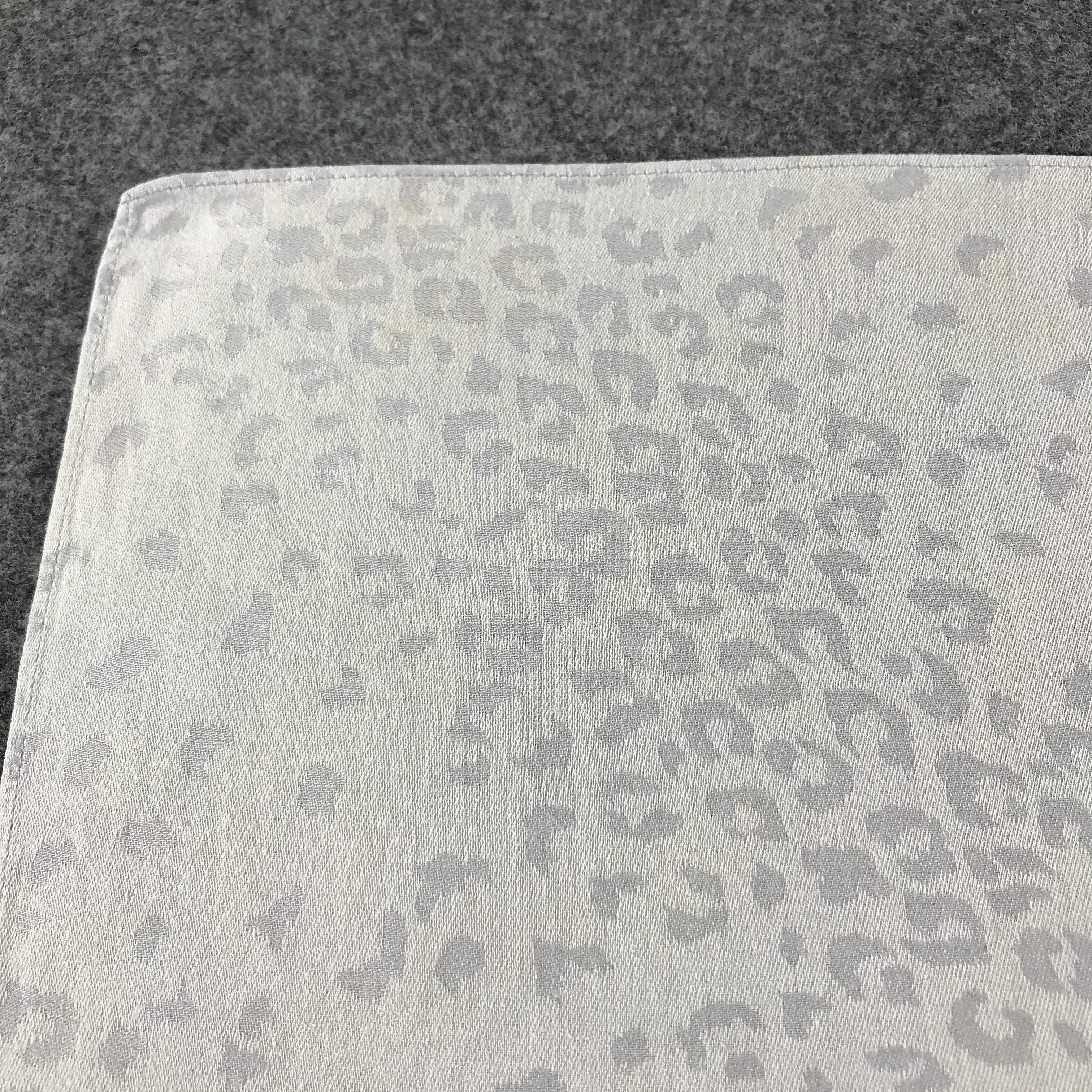 Vintage × Yves Saint Laurent YSL Cheetah Spots Handkerchief Neckerchief Bandana H244 Size ONE SIZE - 7 Thumbnail