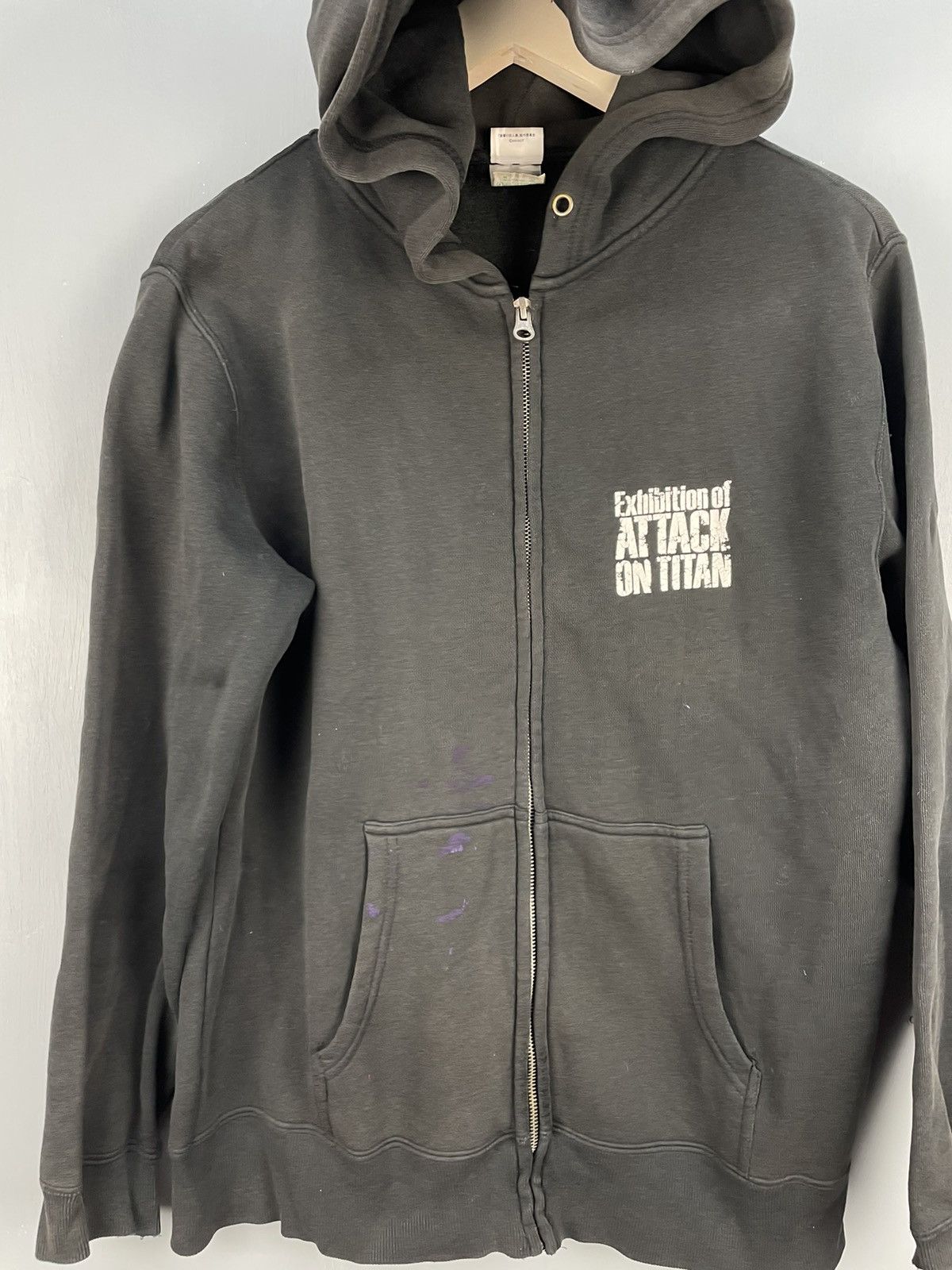 Cartoon Network Exhibition Of Attack On Titan Japanese anime hoodie Size US M / EU 48-50 / 2 - 3 Thumbnail