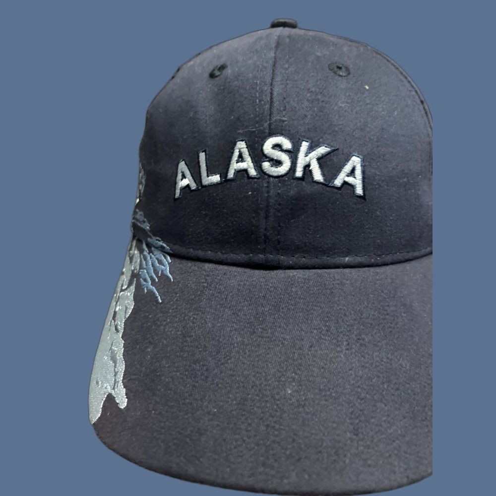 Vintage VINTAGE Artic Circle Enterprises Baseball Cap Blue Embroidered Polar Bears Adjustable Men Canvas Cotton Size ONE SIZE - 1 Thumbnail