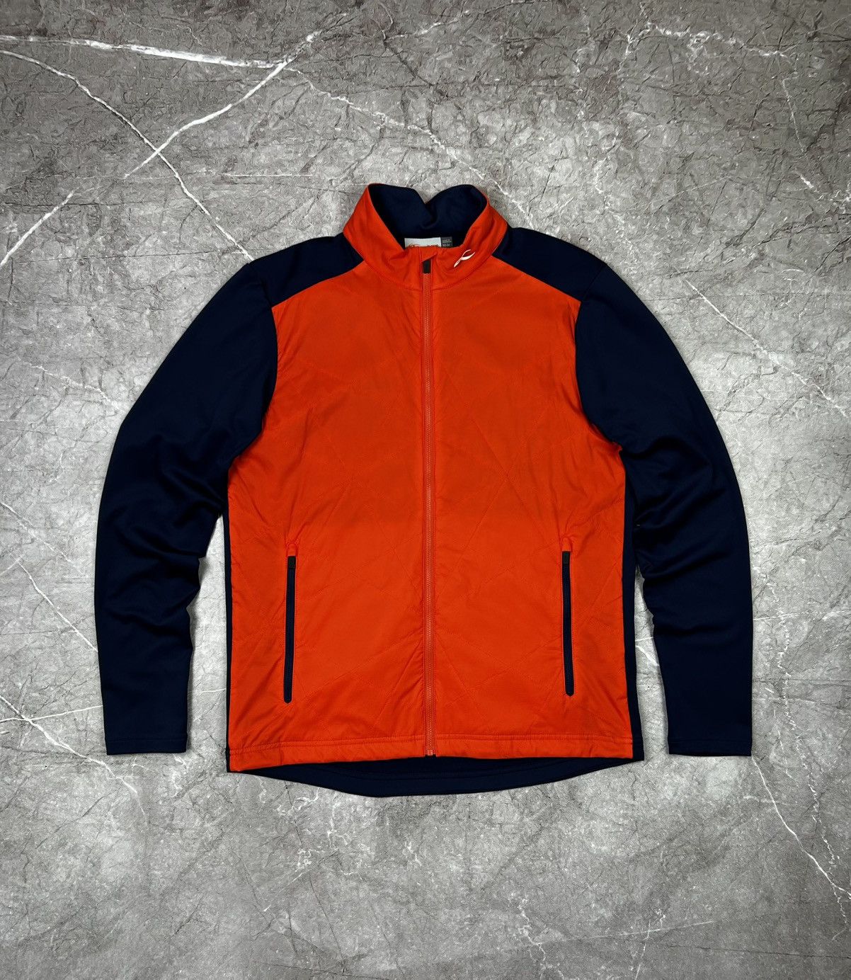 KJUS Orange Polyamide Zip Up Jacket Size 50 M Size US M / EU 48-50 / 2 - 1 Thumbnail