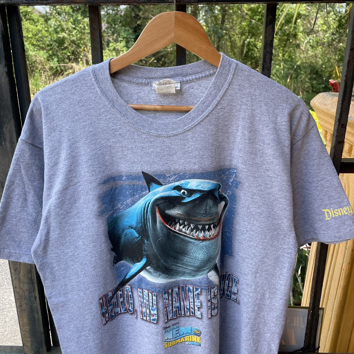 Vintage 🔥Vintage Y2K Finding Demo Bruce Shark Villain Promo Tee Size US L / EU 52-54 / 3 - 4 Thumbnail