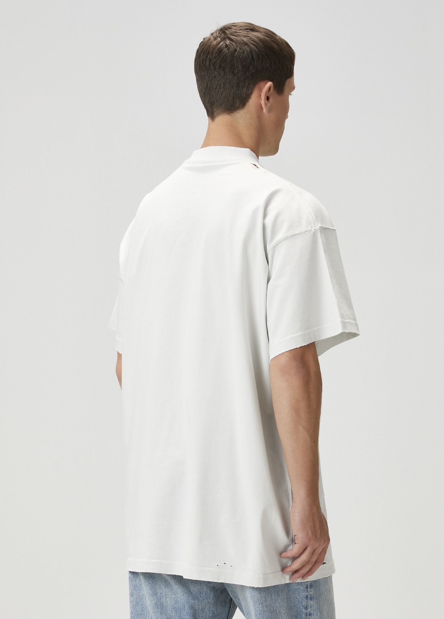Balenciaga BALENCIAGA 3B Liquified white oversize t-shirt Size 1 q Size US S / EU 44-46 / 1 - 3 Thumbnail