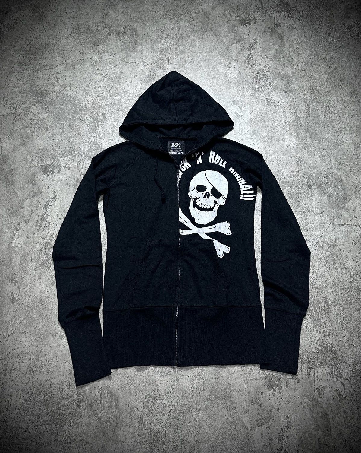 If Six Was Nine Japanes Glad News Skull Hoodie Ifsix vkei style Size US S / EU 44-46 / 1 - 1 Thumbnail