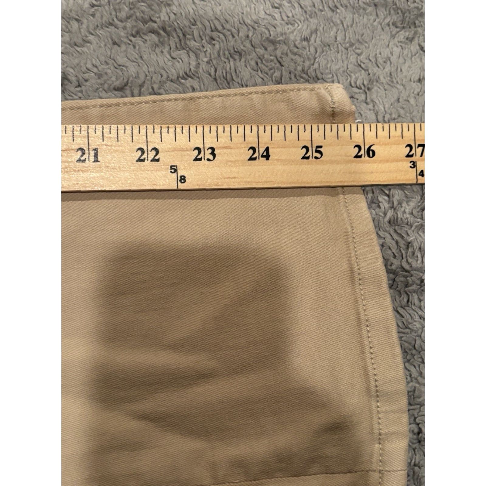 Vintage VINTAGE Joe's Jeans Callie High Rise Crop Boot Cut Womens 25 Tan Stretch Suede Feel Size 42" / US 20 - 4 Thumbnail