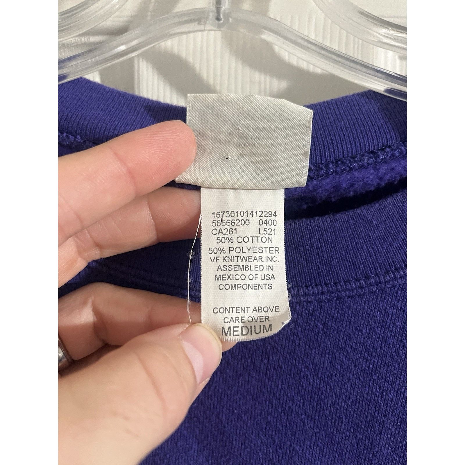 Lee Vtg/Y2K Minnesota Vikings Sweatshirt Sz Med Purple Lee Sport Size US M / EU 48-50 / 2 - 3 Thumbnail