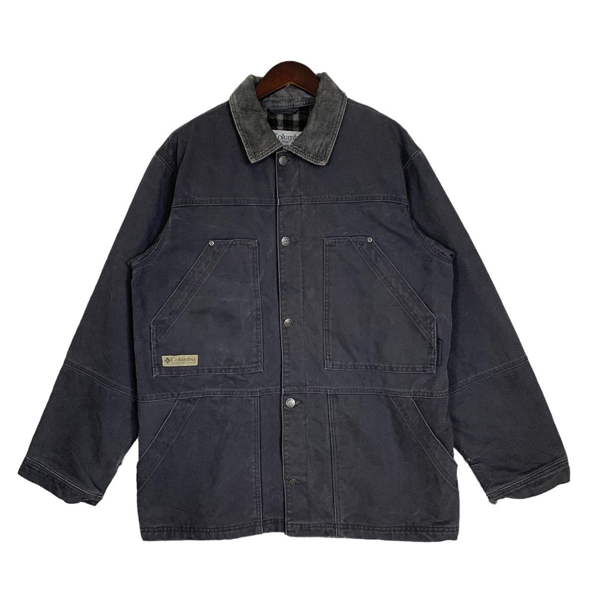 Columbia Vintage Columbia F03 PM5027 Cavas Workwear Jacket Size L Size US L / EU 52-54 / 3 - 1 Thumbnail