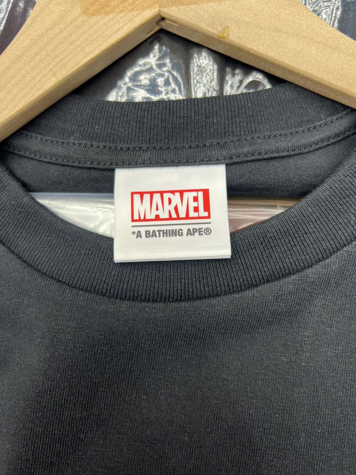 Bape Bape x Marvel Comic Raccoon Tee Size US XXL / EU 58 / 5 - 10 Thumbnail