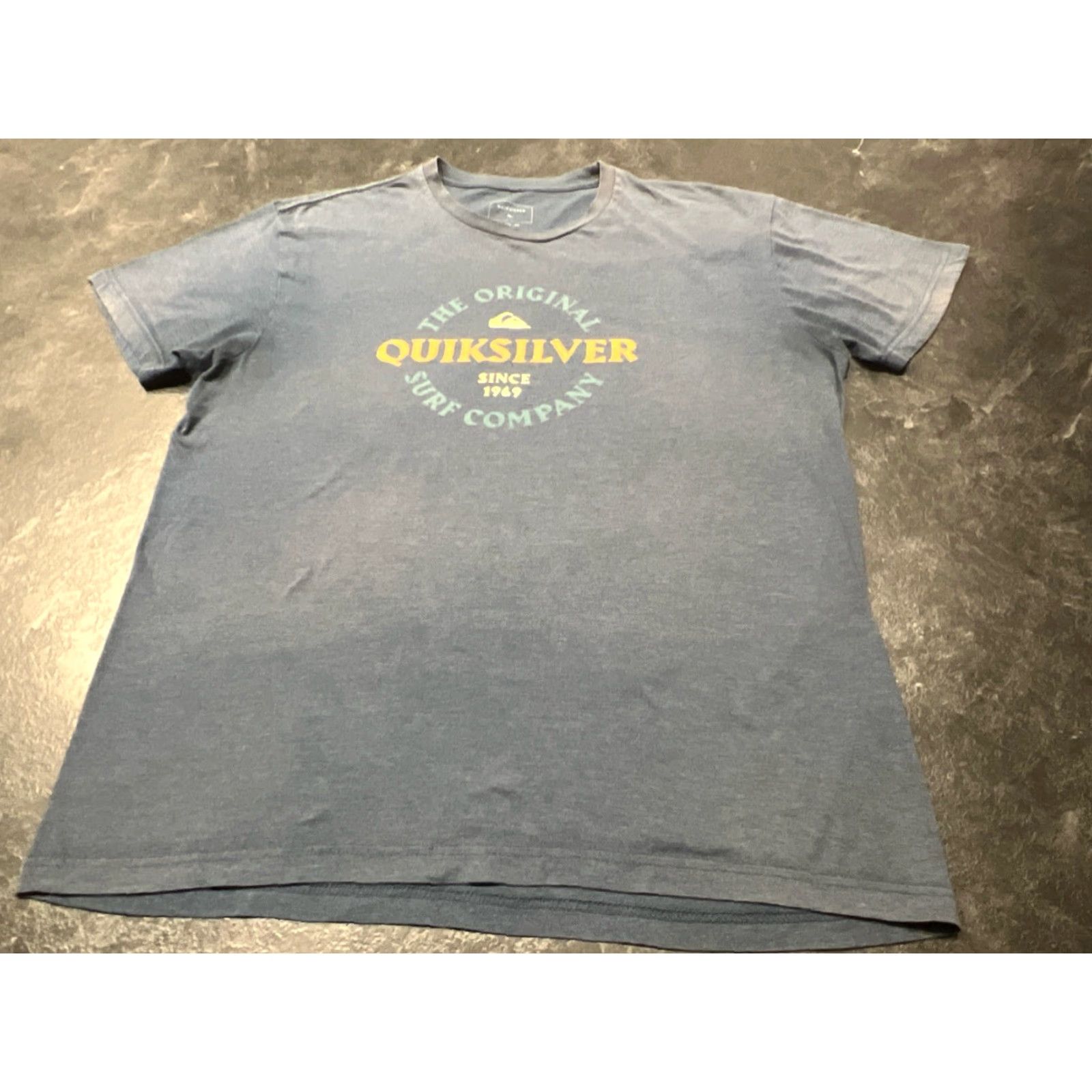 Quiksilver VINTAGE Quiksilver Original Surf Company T-Shirt XL Blue 90s Beach Unisex Adults Size US XL / EU 56 / 4 - 2 Thumbnail