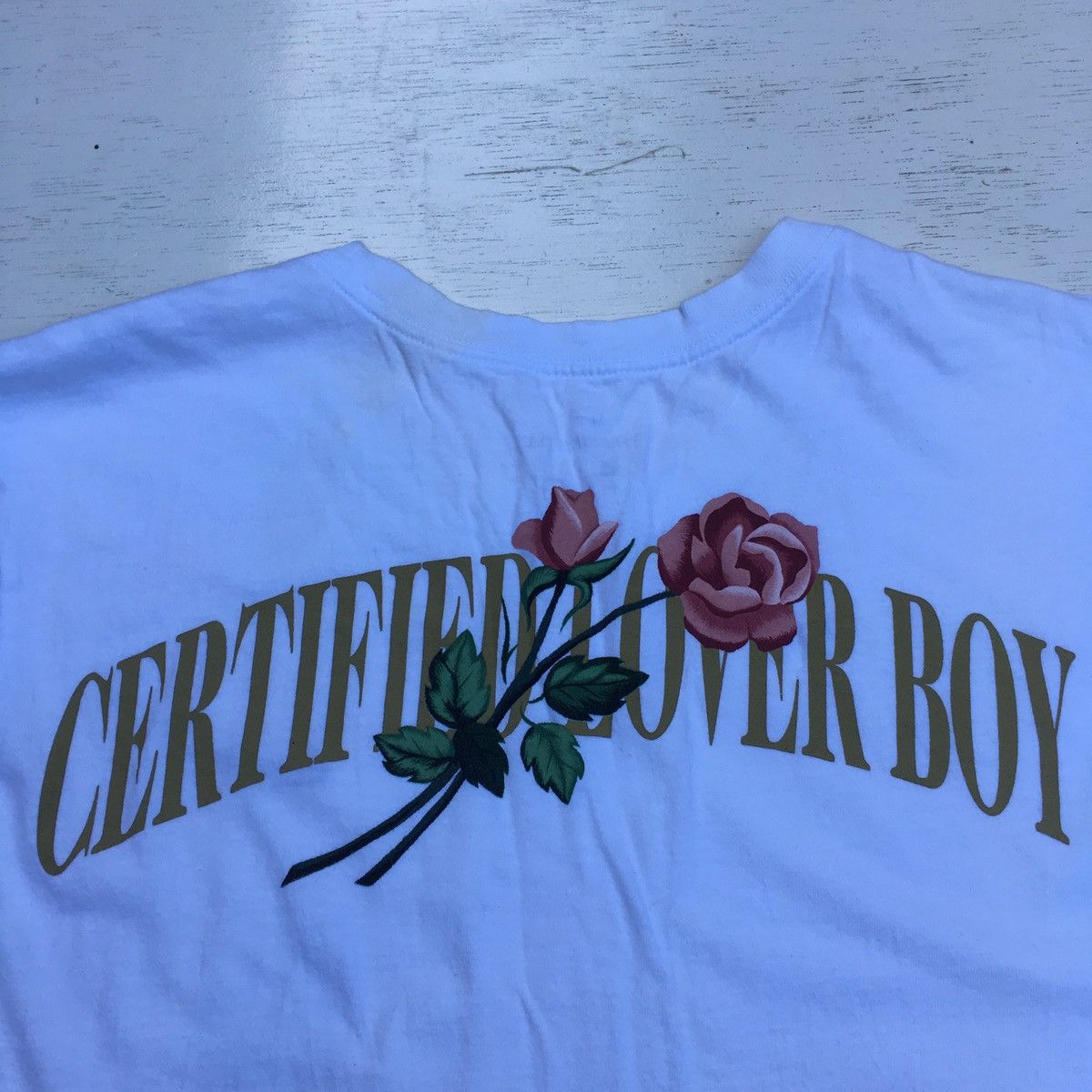 Drake × Nike Nike X Drake Certified Lover Boy Rose T-shirt Size US L / EU 52-54 / 3 - 18 Thumbnail