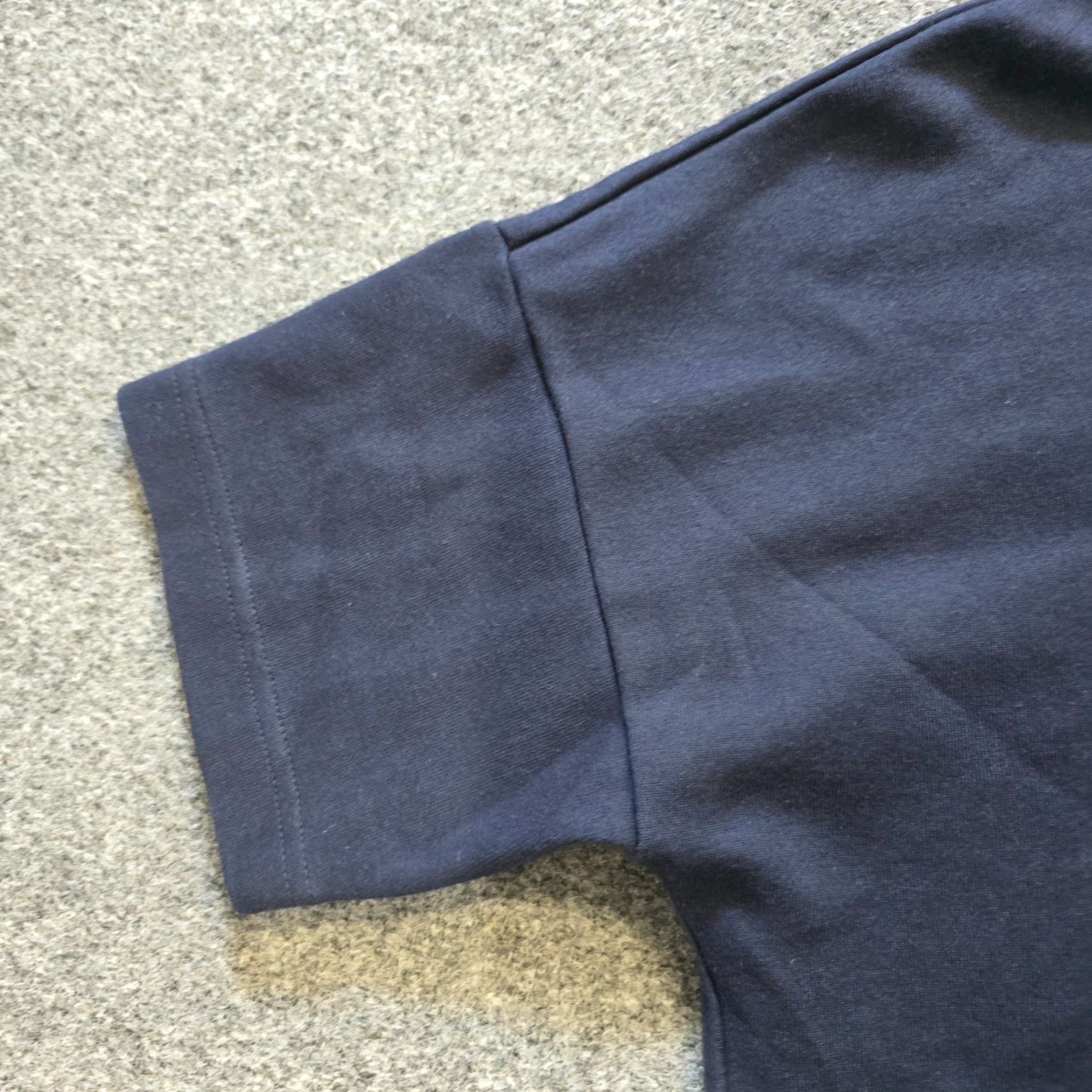 J.Crew J.CREW Sweatshirt Womens Size S Blue Boxy Short Sleeve Crew Neck Casual Knit Cotton Classic Basic Lounge Capsule Preppy Regular Size S / US 4 / IT 40 - 3 Thumbnail