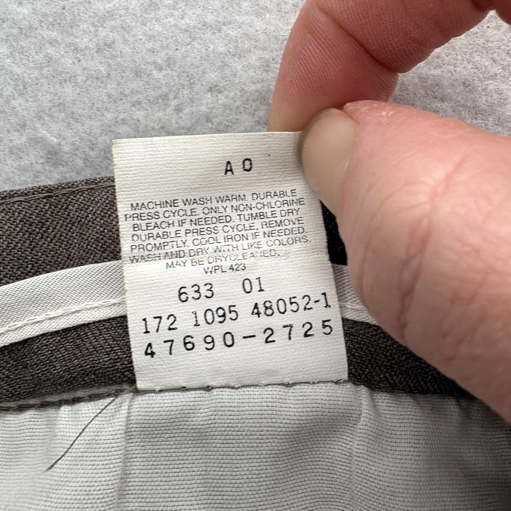 Levi's VINTAGE Levi's Action Slacks Dress Pants Mens 36x30 Brown 90s Dacron Polyester Slacks Dress Pants Mens Brown 90s Size US 36 / EU 52 - 6 Thumbnail