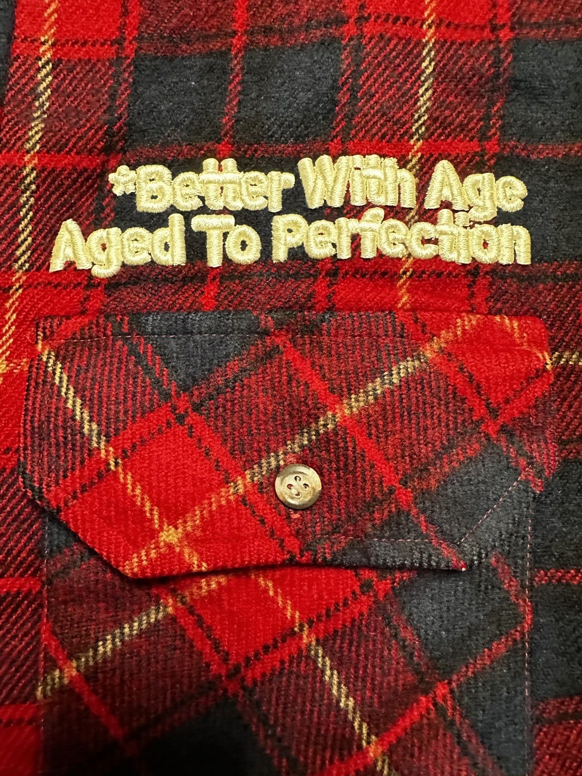 Better With Age Better With Age Muir Repair Flannel Shirt Red Multi Size US M / EU 48-50 / 2 - 4 Thumbnail