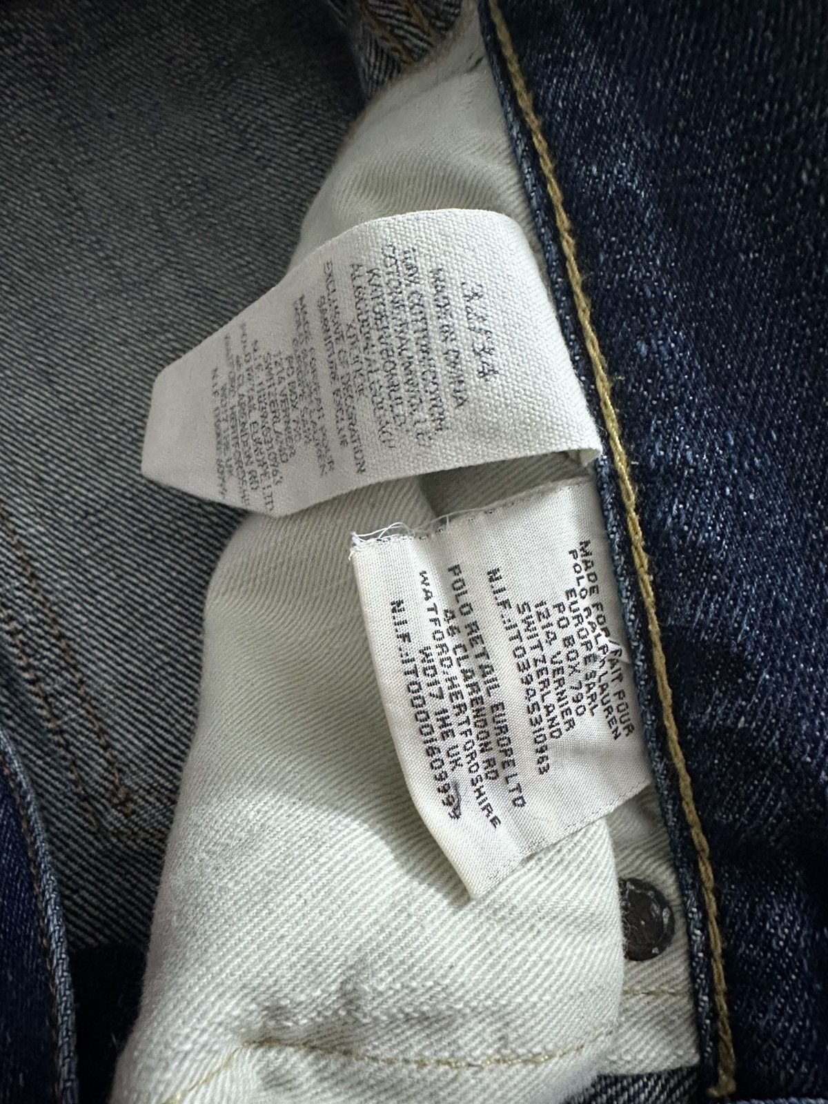 Denim & Supply Ralph Lauren RRL Ralph Lauren Denim Supply Vintage Denim Jeans Rare Size US 32 / EU 48 - 8 Thumbnail