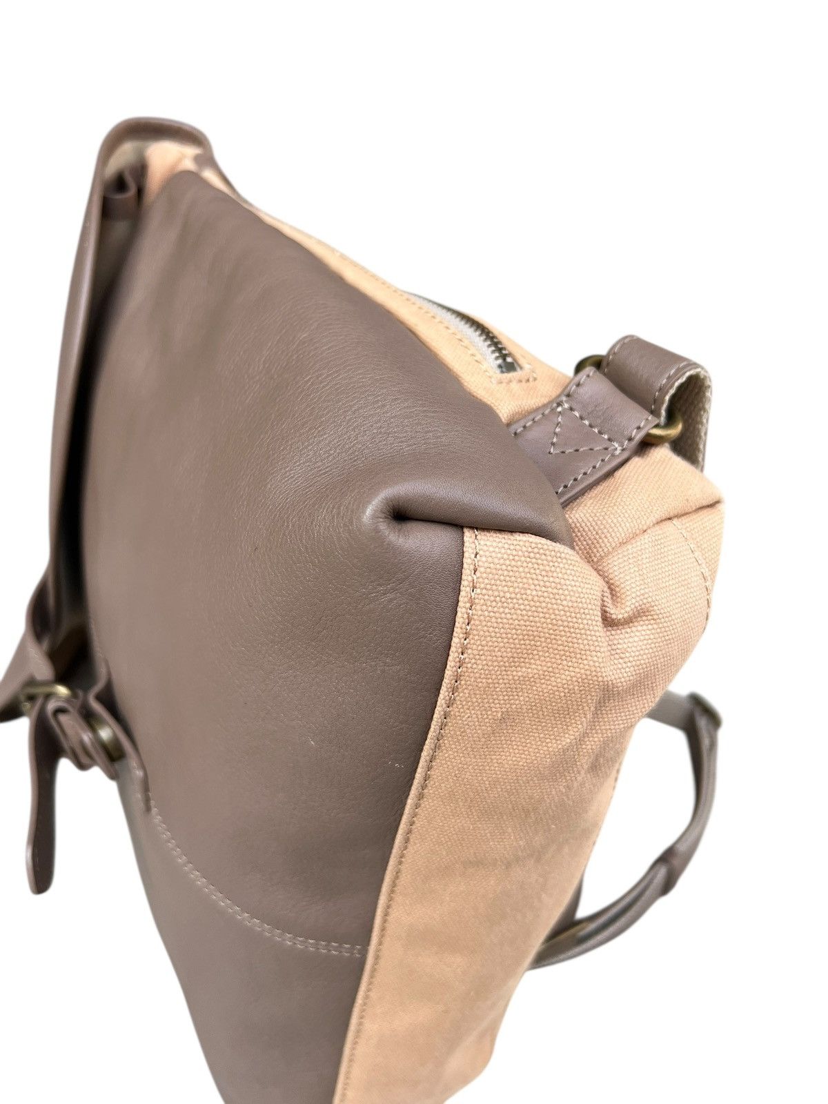 Leather Faucon Hawk Company Japan Leather Hybrid Backpack Size ONE SIZE - 15 Thumbnail