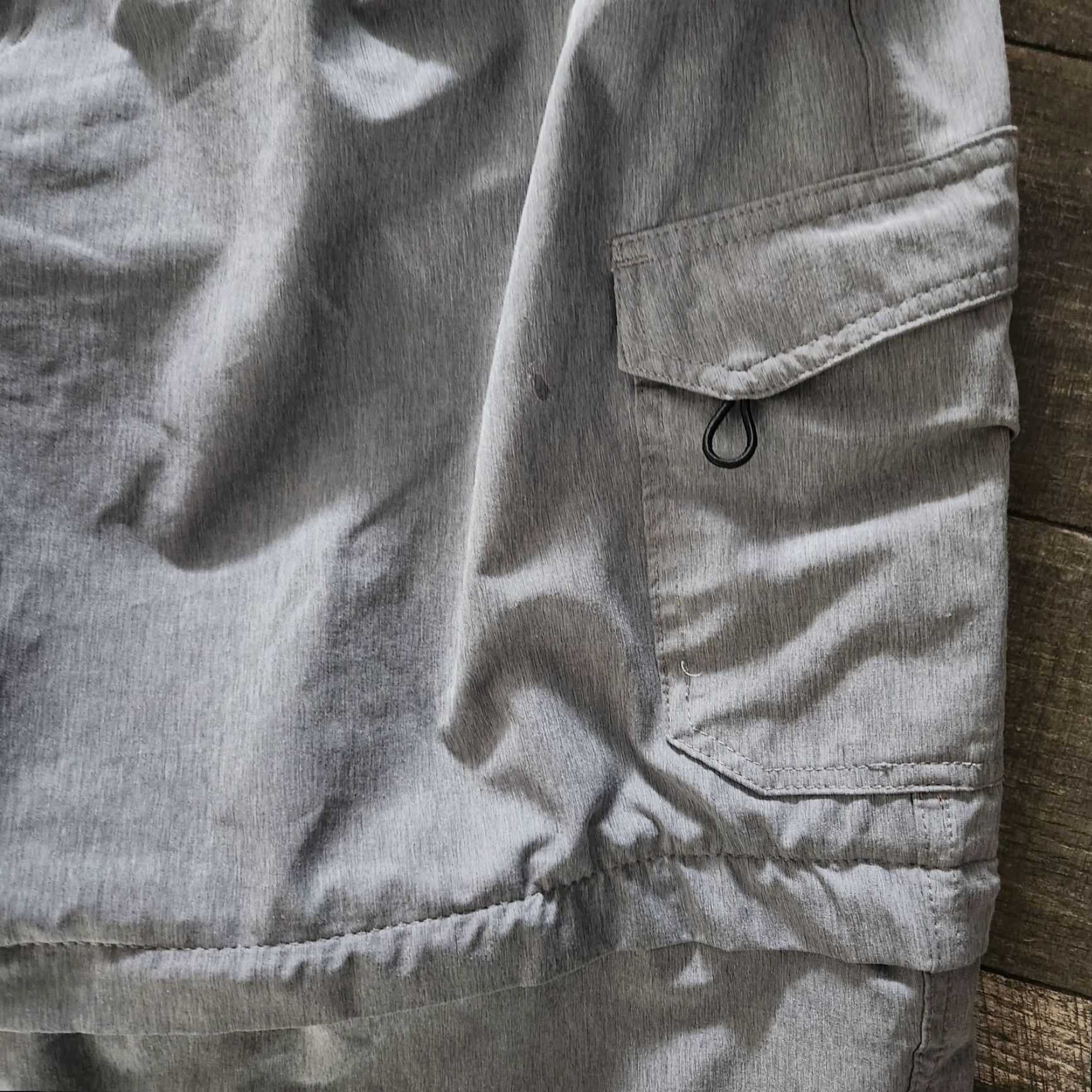 Vintage Reel Legends Mens Convertible Cargo Pants Shorts Size XXL X 30 Fishing Camping Gray Khakis Nylon Activewear Mens Boat Fish 90s Size US 39 - 2 Thumbnail