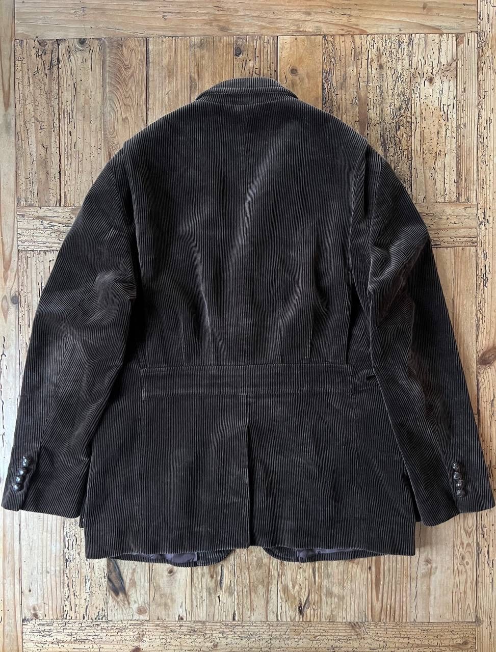 Polo Ralph Lauren Vintage Polo Ralph Lauren Brown Corduroy Blazer Jacket Size 50L - 3 Thumbnail