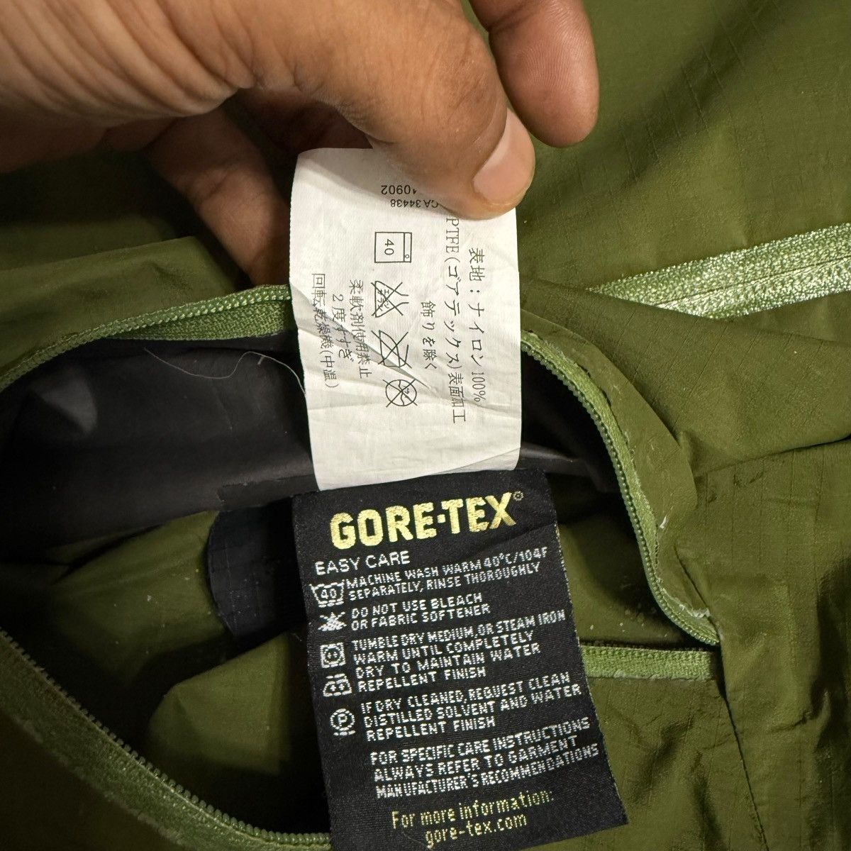 Arc'teryx Arcteryx Goretex Paclite Shell Nylon Jacket Size US L / EU 52-54 / 3 - 9 Thumbnail