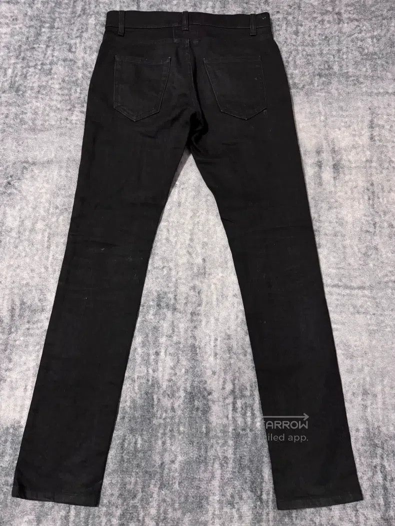 Saint Laurent Paris Saint Laurent Paris Black basic five-zip denim jeans Size US 28 / EU 44 - 2 Thumbnail