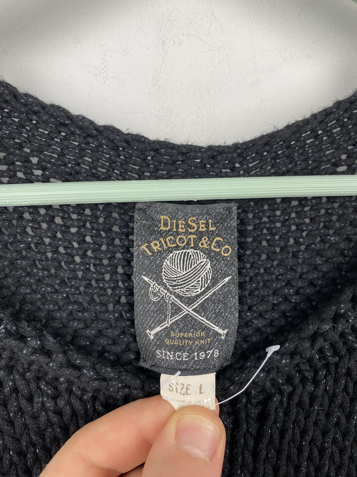 Diesel Diesel Tricot & Co Cable Knit Sweater Y2K Stussy Von Dutch Size US L / EU 52-54 / 3 - 8 Thumbnail