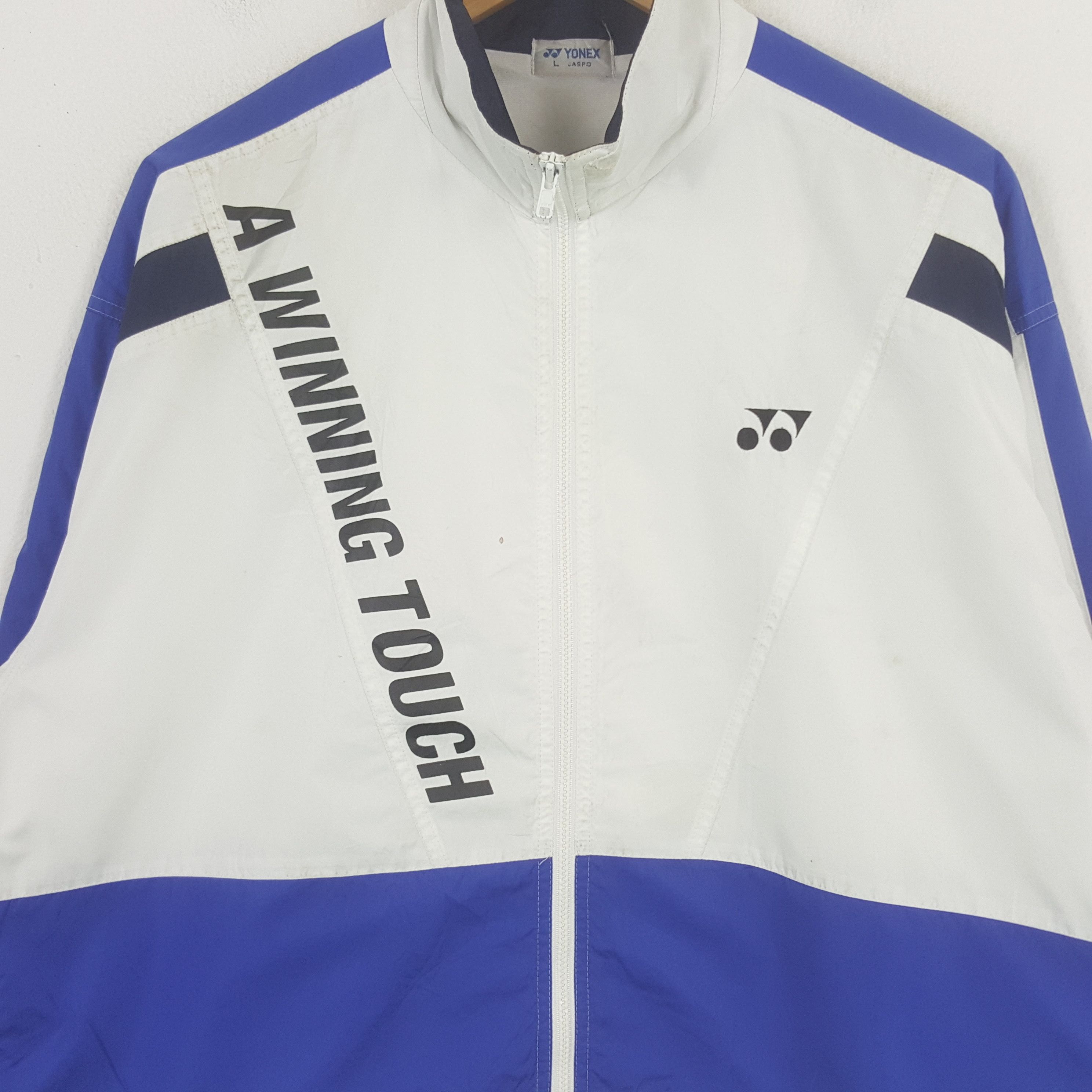 Japanese Brand Vintage Yonex Badminton Sport Windbreaker Jacket RR19 Size US L / EU 52-54 / 3 - 2 Thumbnail