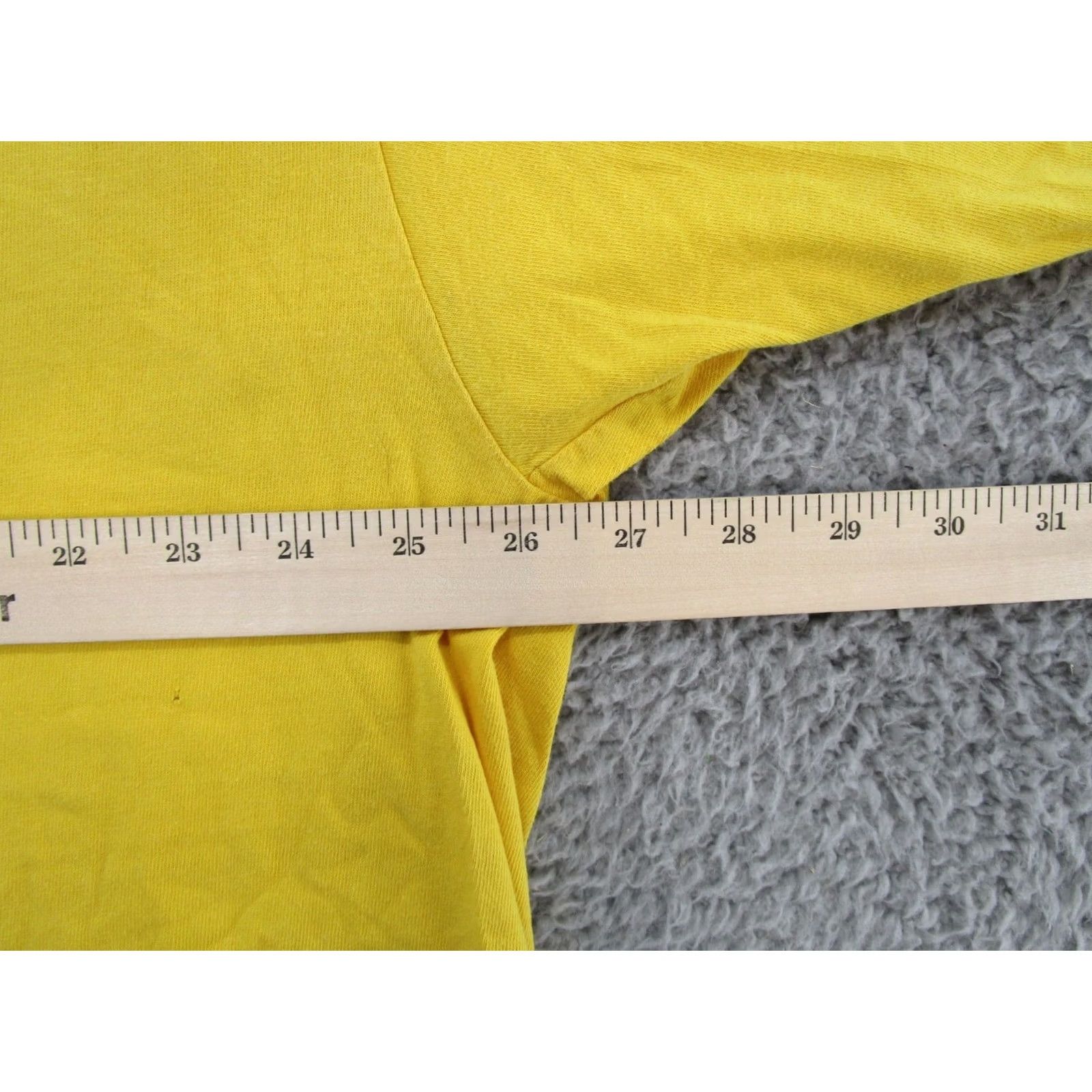 Gap VINTAGE Gap Baseball T-Shirt 2XL Yellow Cotton Read Double-Sided Mens Shirt Size US XXL / EU 58 / 5 - 6 Thumbnail