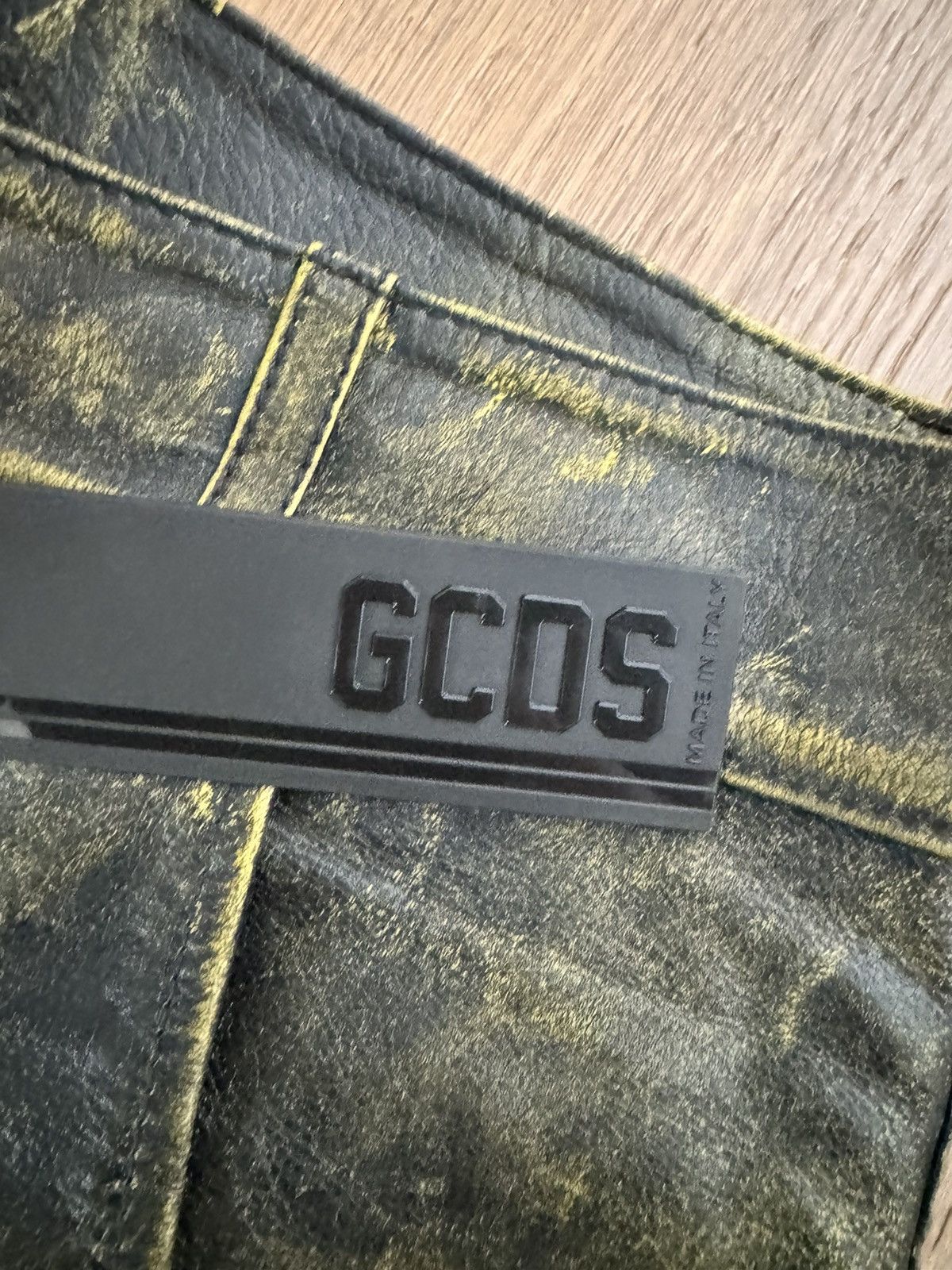 GCDS Gcds Rub-Off Ultracargo leather trousers Size US 32 / EU 48 - 4 Thumbnail
