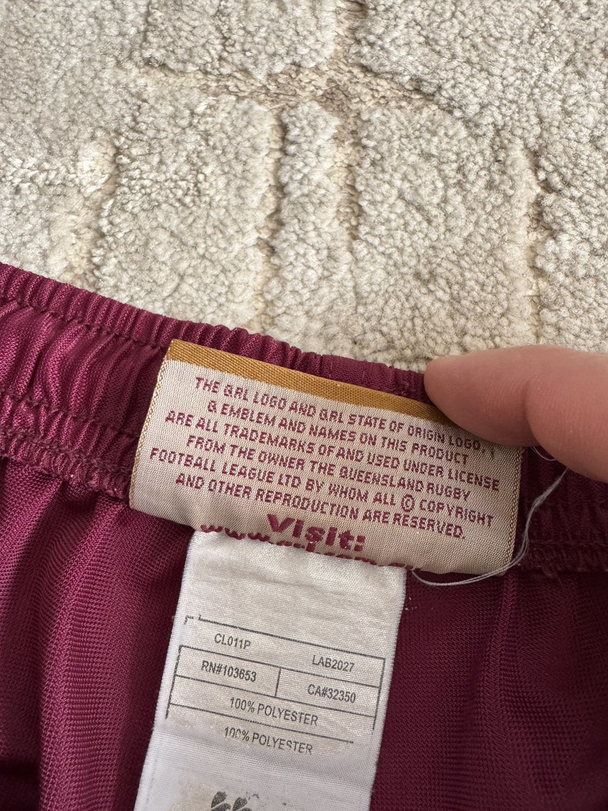Canterbury of New Zealand × Vintage Vintage Queensland Of Origin Canterbury Rugby Shorts Jersey Size US 34 / EU 50 - 11 Thumbnail
