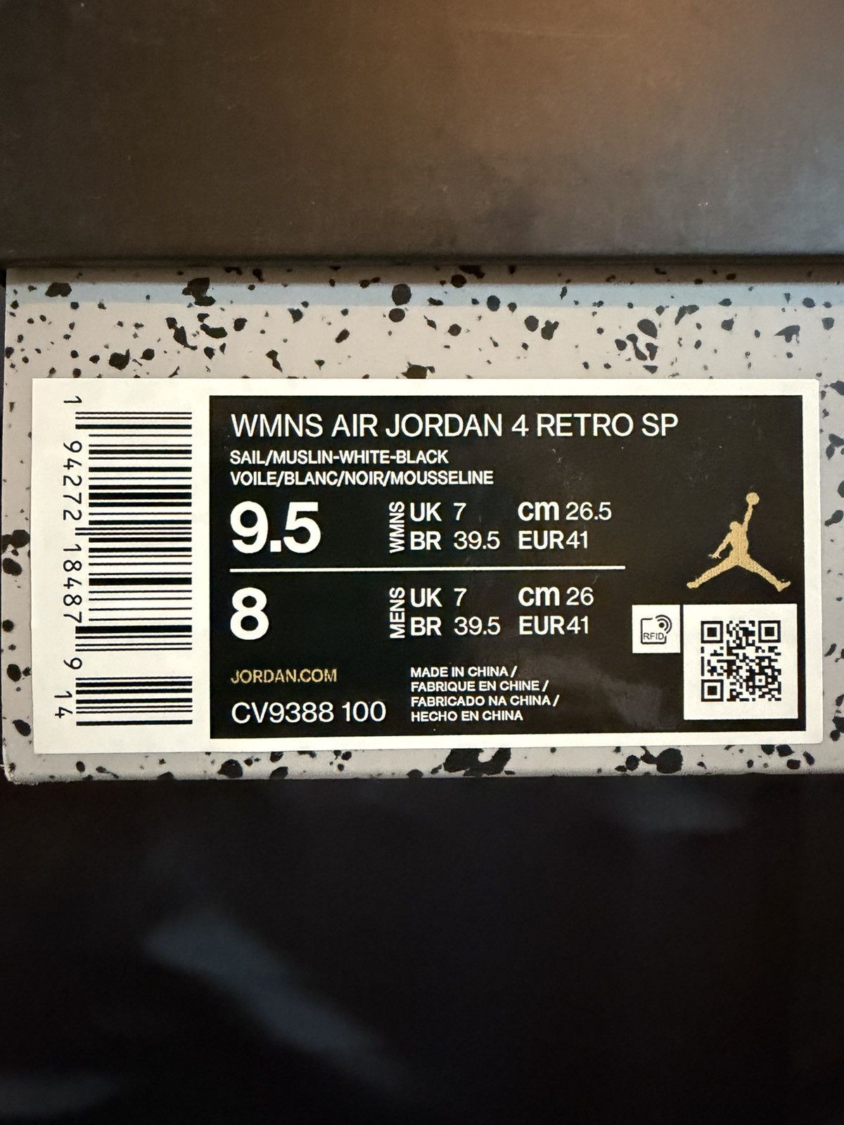 Jordan Brand Jordan 4 Off White Size US 8 / EU 41 - 11 Thumbnail