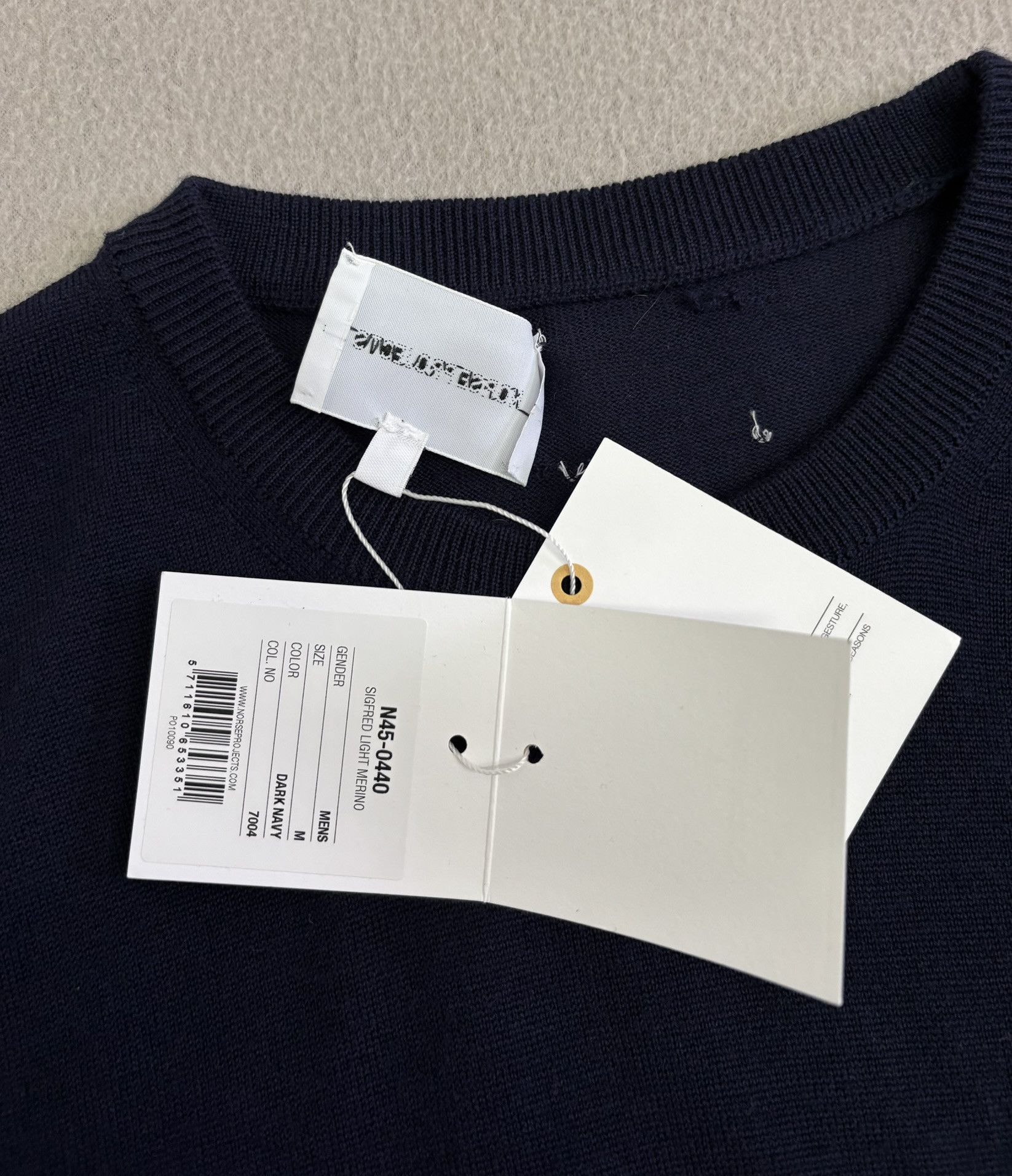 Norse Projects Norse Projects NEW sweater 100% Wool Medium Size US M / EU 48-50 / 2 - 12 Thumbnail
