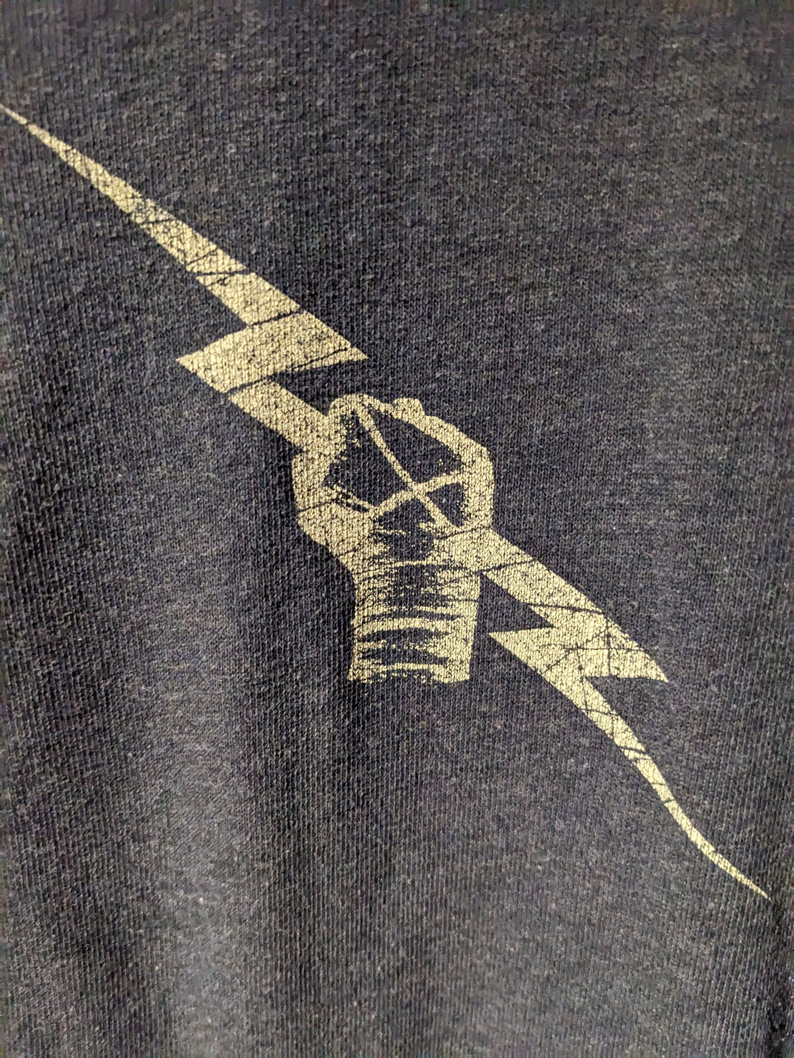 Vintage × WWE Vintage CM Punk WWE Wrestling Uprising Lightning Zip Hoodie Size M / US 6-8 / IT 42-44 - 4 Thumbnail