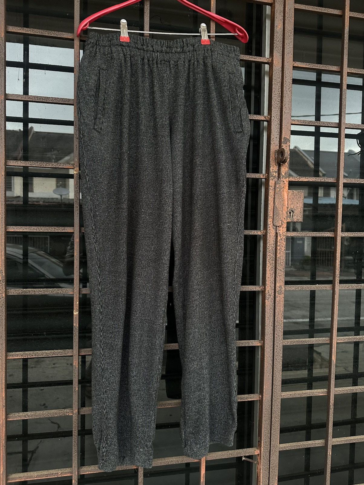 Issey Miyake Issey Miyake Black Corduroy Sweat Pants Size US 31 - 6 Thumbnail