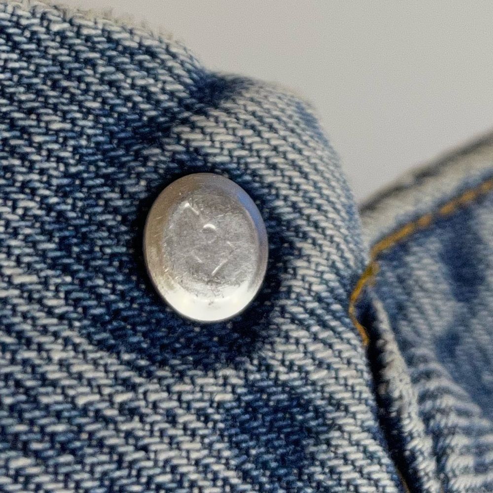 Levi's Levi Strauss & Co. 70's Button Front Denim Jacket Medium/Sta Size US M / EU 48-50 / 2 - 6 Thumbnail