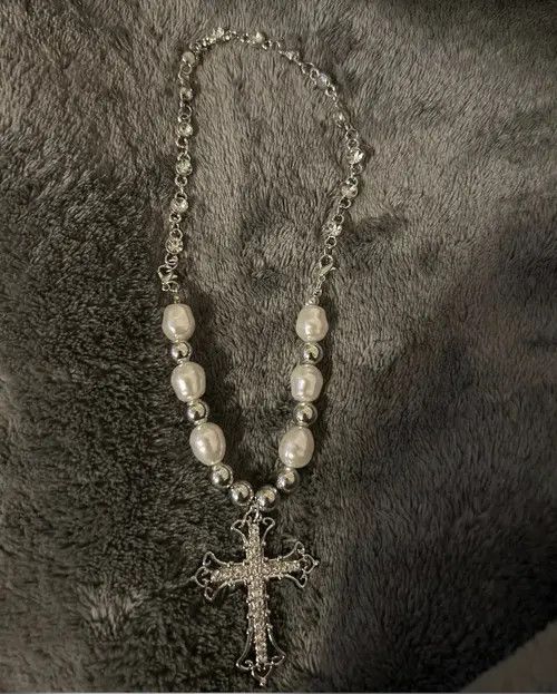 VIBE Cross Goth Necklace Chain Size ONE SIZE - 5 Thumbnail