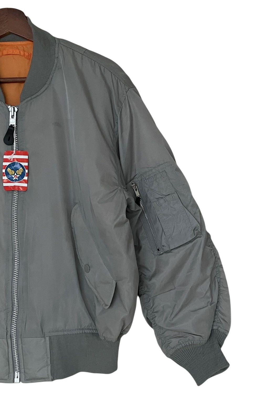 Vintage Vintage Military USAF MA-1 Fly Jacket 1990s Size US M / EU 48-50 / 2 - 4 Thumbnail