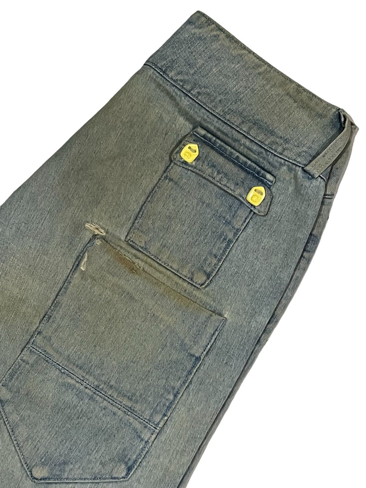 Japanese Brand Vintage Japanese Brand Mud Washed Baggy Style Jeans Size US 28 / EU 44 - 7 Thumbnail