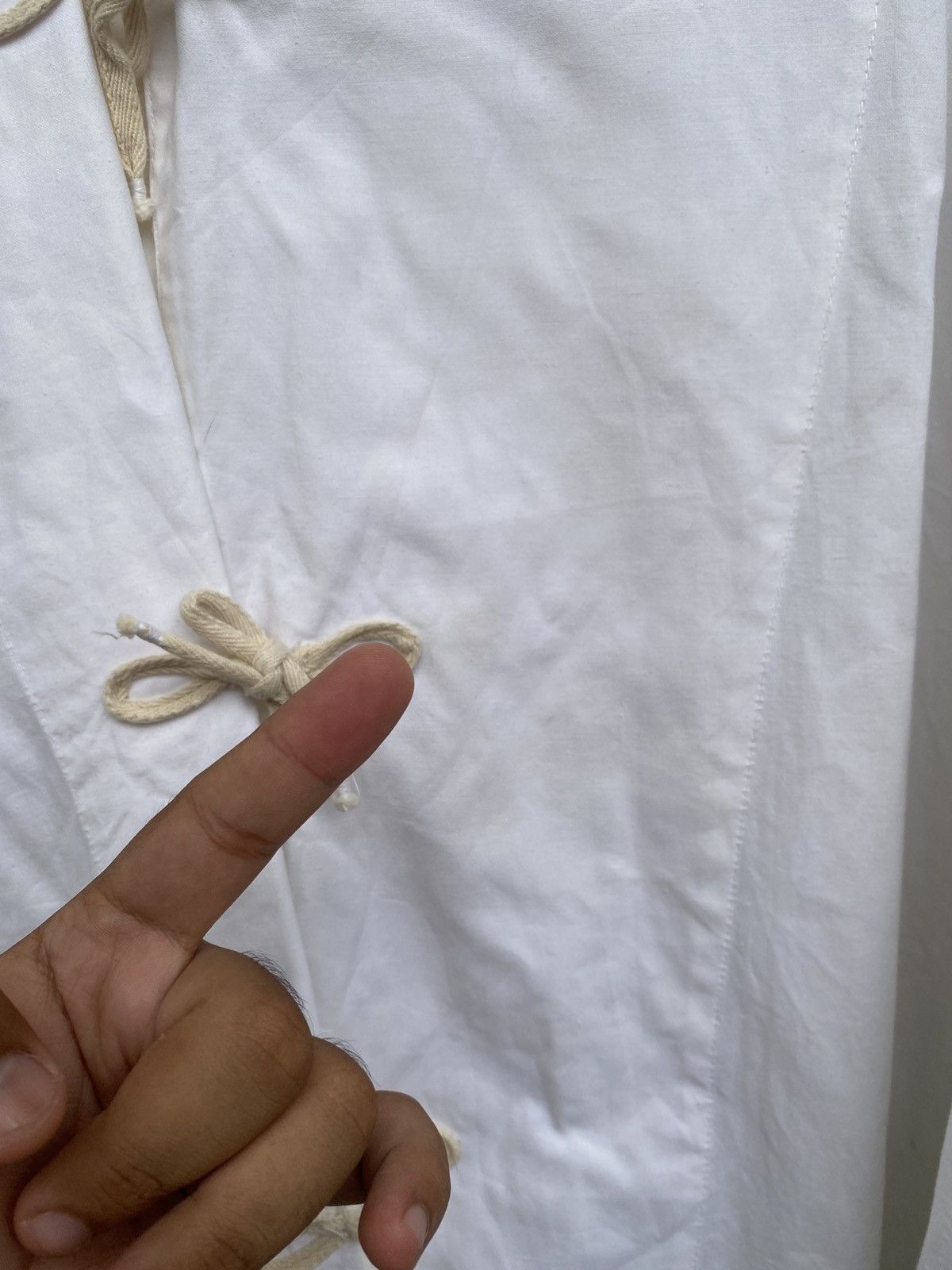 Vintage Vintage 60s Italian Army Snow Camo White Parka Size US L / EU 52-54 / 3 - 6 Thumbnail