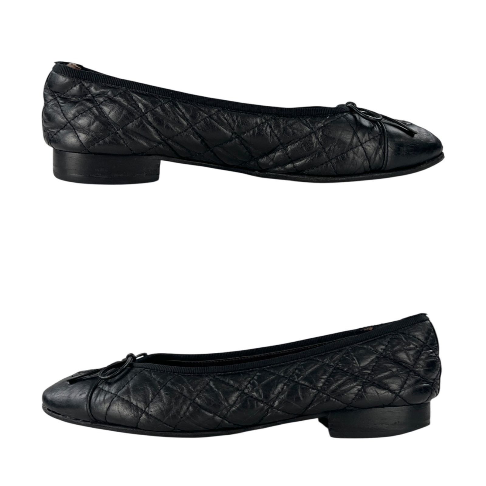 Chanel Chanel Matelassé Ballet Flats Size US 7.5 / IT 37.5 - 3 Thumbnail