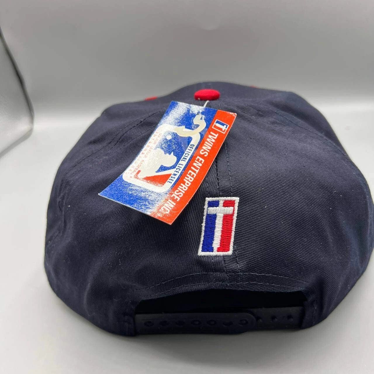 Twins Enterprise Inc. × Vintage Atlanta Braves Hat Men Twins Enterprise MLB Snap Back Cap Size ONE SIZE - 3 Thumbnail