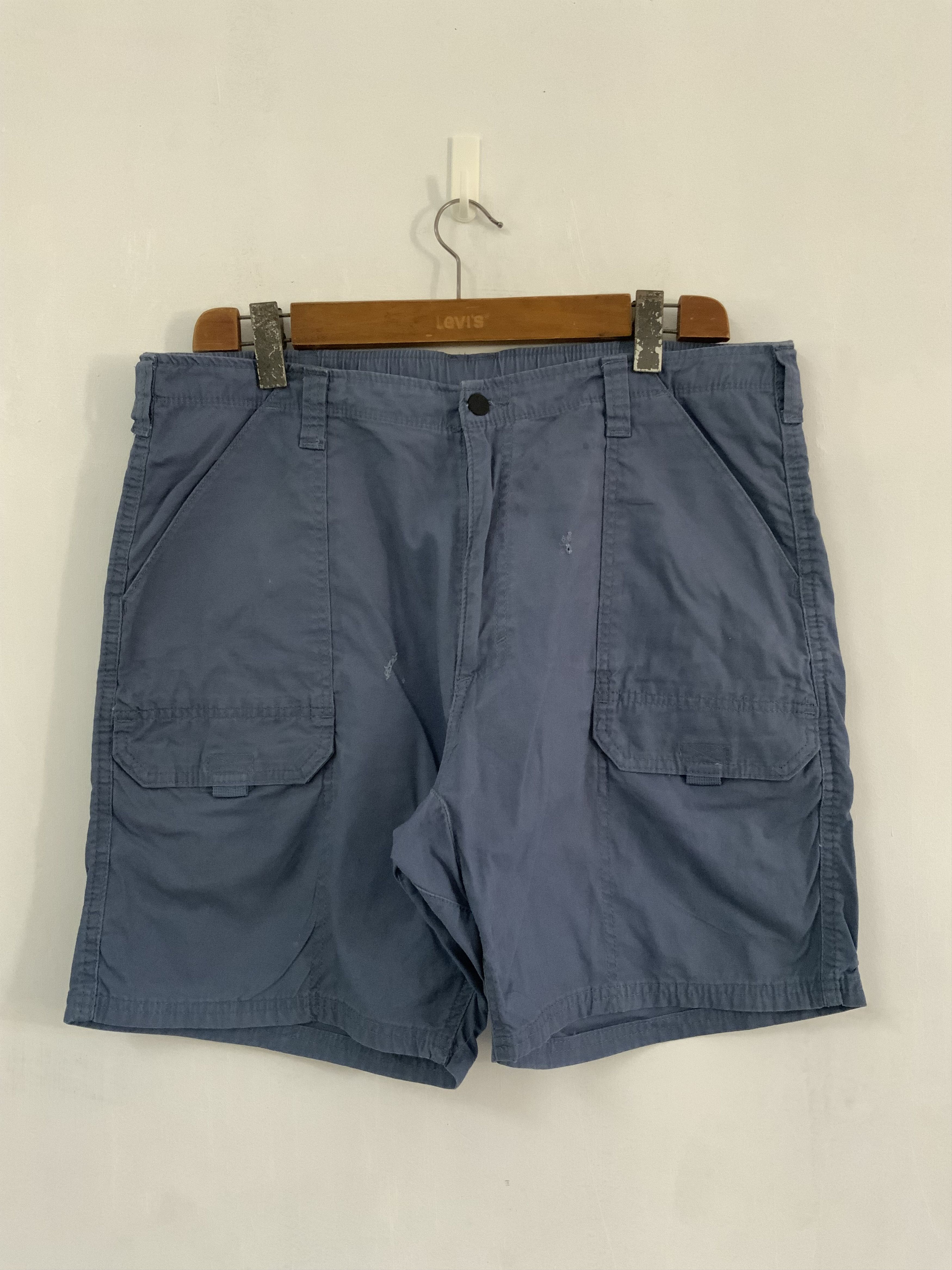 Japanese Brand Indigo Archive Cargo Shorts Pant Size US 38 / EU 54 - 1 Thumbnail