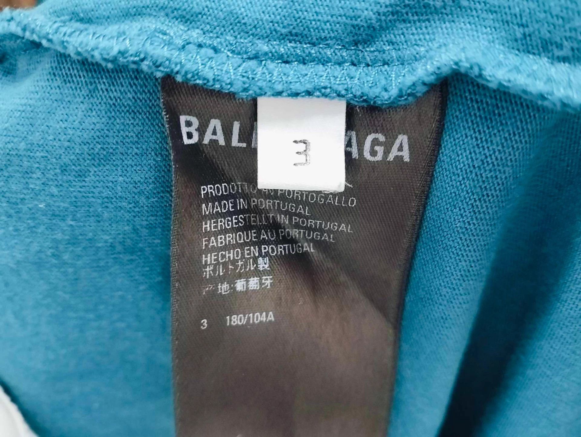 Balenciaga Balenciaga distressed logo oversized long-sleeve 3 Size US L / EU 52-54 / 3 - 5 Thumbnail