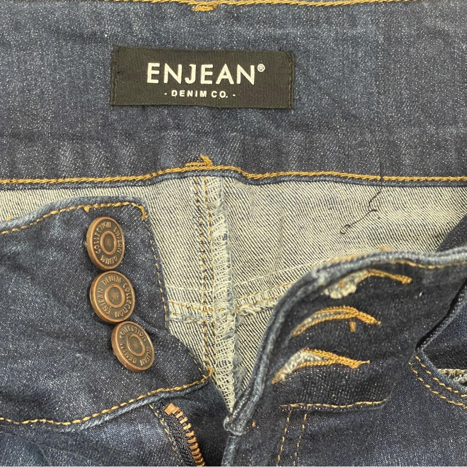 Other ENJEAN Dark Blue Jeans in size 3 NWOT Size 30" / US 8 / IT 44 - 4 Thumbnail
