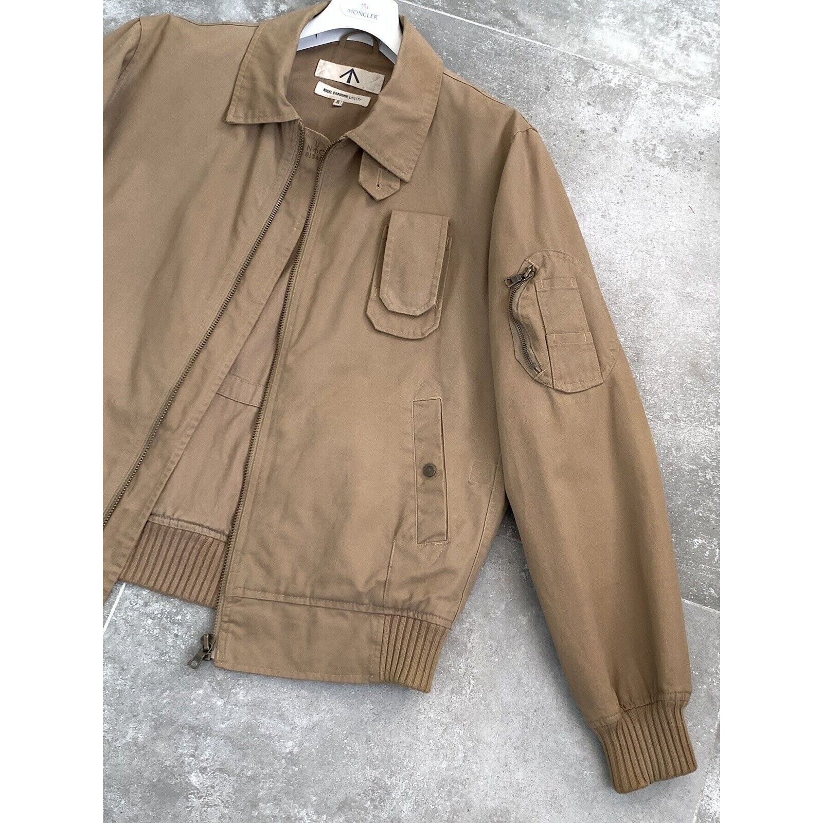 Nigel Cabourn Men's NIGEL CABOURN Utility Bomber Coat Jacket Size XL EU 54 Size US XL / EU 56 / 4 - 11 Thumbnail