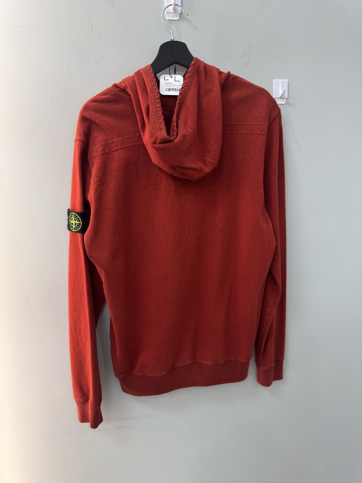 Stone Island Stone Island Red Hoodie Size US L / EU 52-54 / 3 - 3 Thumbnail