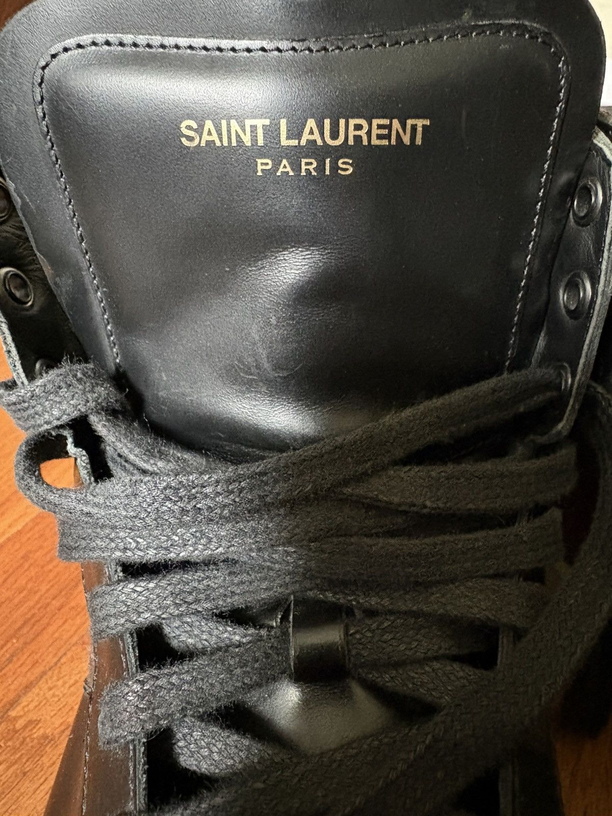 Saint Laurent Paris Saint Laurent Paris SL-10H High Top Sneaker Size US 10.5 / EU 43-44 - 9 Thumbnail