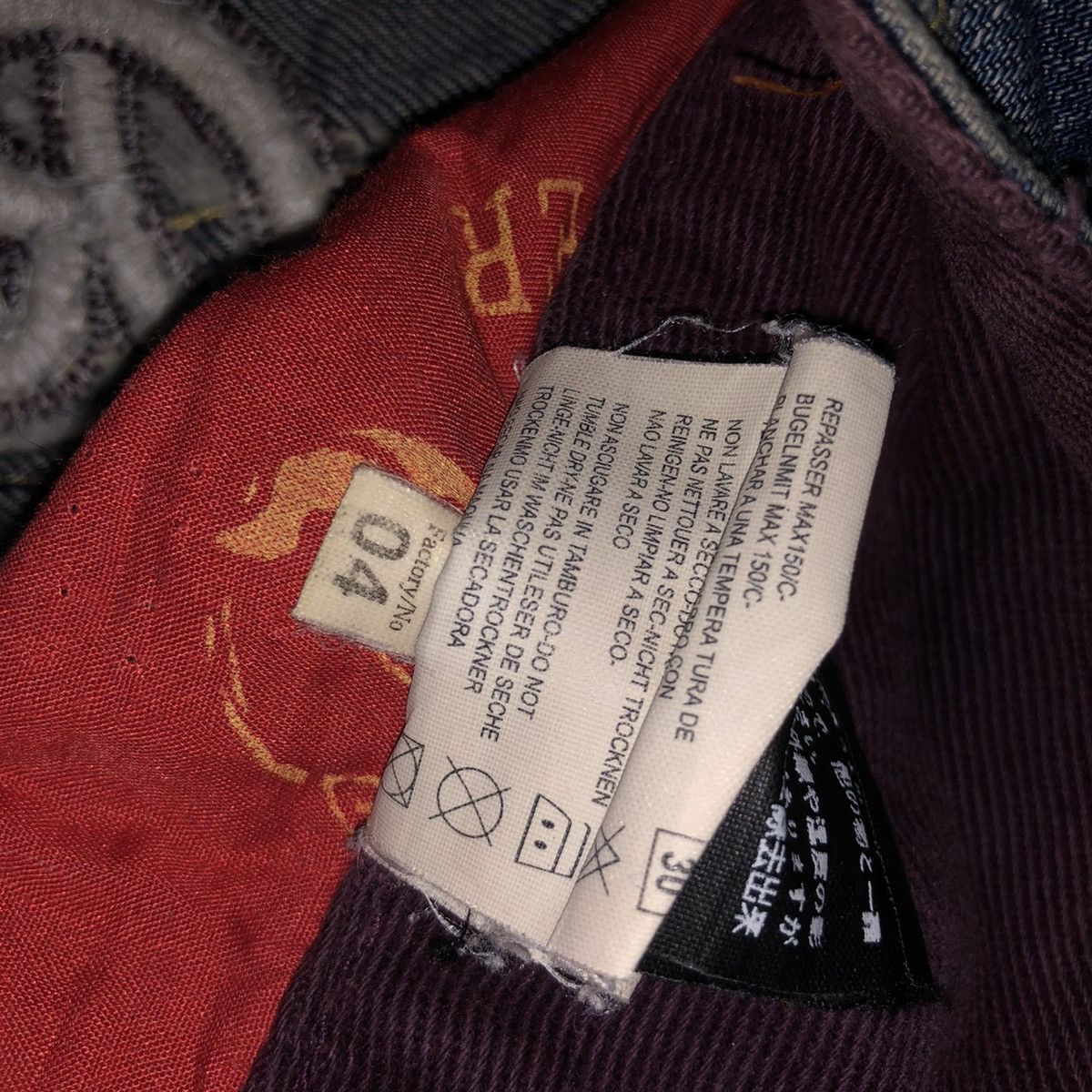 Blue Blue Japan × Designer × Japanese Brand Vintage Red Pepper Gold Label R.P 262, L.B.D Size US 30 / EU 46 - 23 Thumbnail