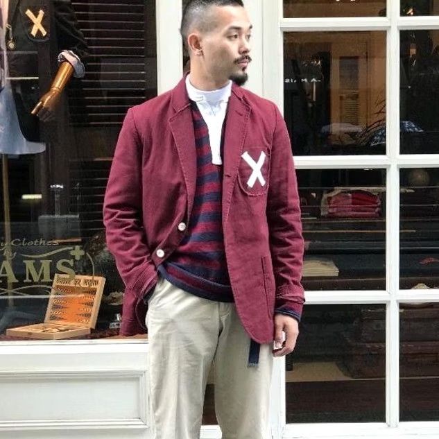 Rowing Blazers Rowing Blazers BEAMS Tailored Jacket Red 38 Men Jacket Regular Size 38 New Size 38R - 4 Thumbnail