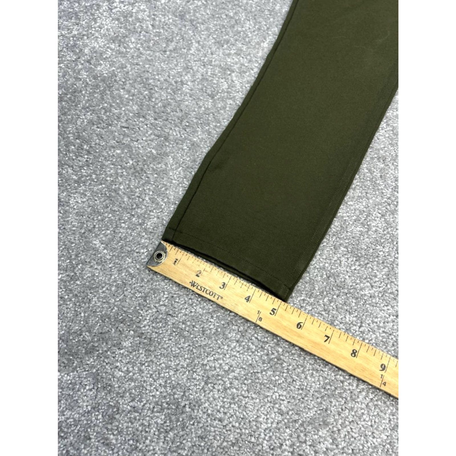 Spanx Spanx Ponte Leggings Women XL Tall Green High Rise Ankle Stretch Shaping Athleisure Nylon Spandex Rayon Spanx Ponte Size 40" / US 18 - 4 Thumbnail